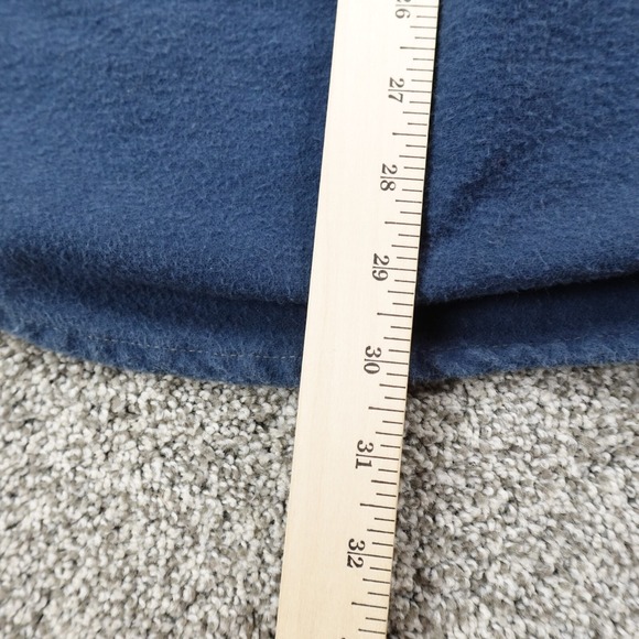 VTG St Johns Bay Shirt Mens XL Red Tan Button Up Brushed Chamois Flannel Work - Picture 8 of 12